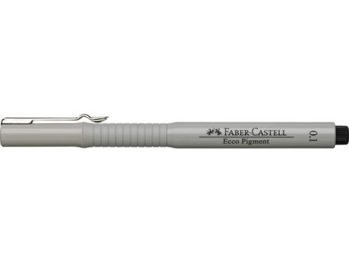 Tekenpen Faber Castell Ecco Pigment 0,1 mm zwart