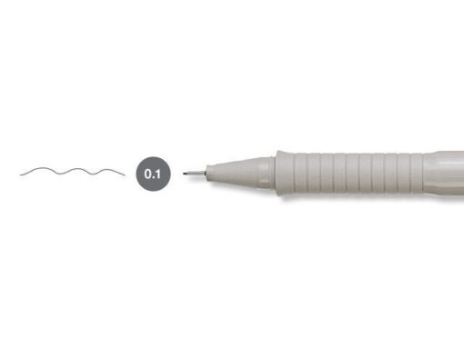 Tekenpen Faber Castell Ecco Pigment 0,1 mm zwart
