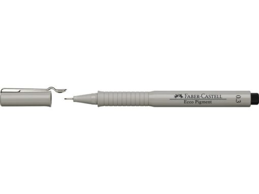 Faber Castell tekenpen Faber-Castell Ecco Pigment 0,3 mm zwart