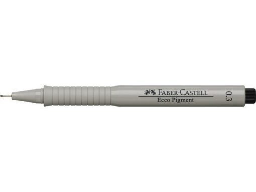Faber Castell tekenpen Faber-Castell Ecco Pigment 0,3 mm zwart