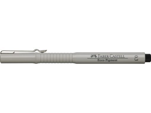 Faber Castell tekenpen Faber-Castell Ecco Pigment 0,3 mm zwart