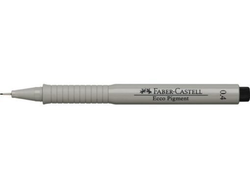 Tekenpen Faber Castell Ecco Pigment 0,4 mm zwart