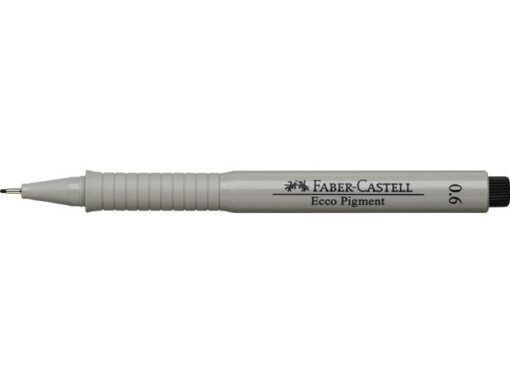 Tekenpen Faber Castell Ecco Pigment 0,6 mm zwart