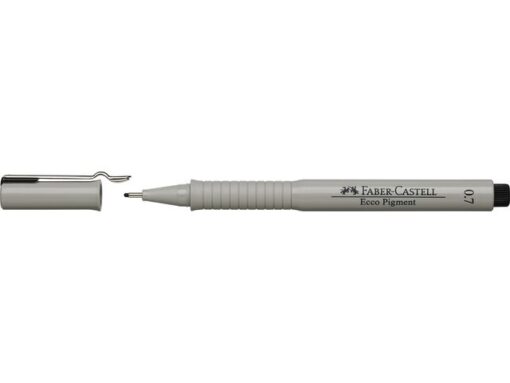 Tekenpen Faber Castell Ecco Pigment 0,7 mm zwart