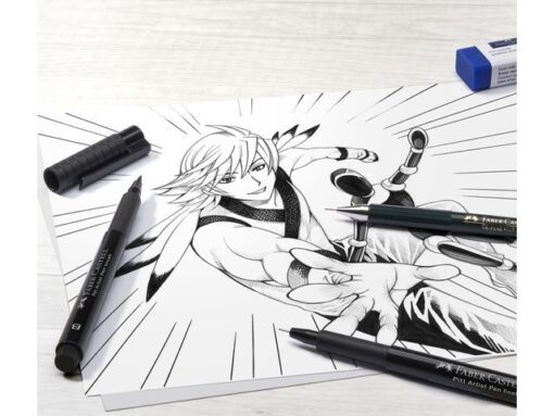 Faber Castell Tekenstift Faber-Castell Pitt Artist Pen Manga starterset