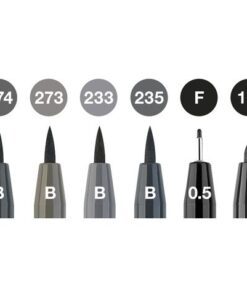 het geeft tekeningen expressie en duurzaamheid en kan ook worden gecombineerd met vele andere tekentechnieken. Faber-Castell heeft alle voordelen van tekeninkt gecombineerd met de voordelen van een moderne