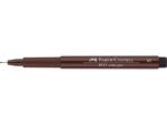 Faber Castell Tekenstift Faber-Castell Pitt Artist Pen S donker sepia