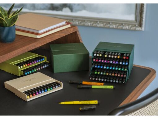 Faber Castell Tekenstift Faber-Castell Pitt Artist Pen Brush 12dlg studiobox