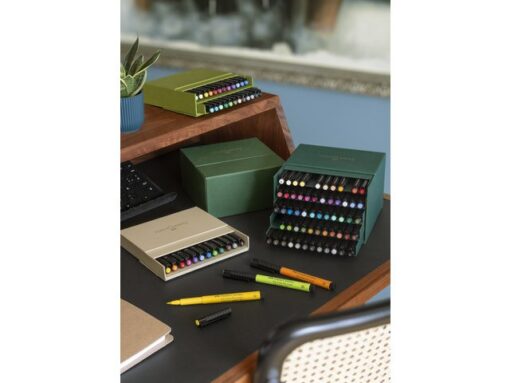 Faber Castell Tekenstift Faber-Castell Pitt Artist Pen Brush 24dlg studiobox