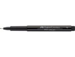 Faber Castell Tekenstift Faber-Castell Pitt Artist Pen F zwart