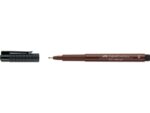 Faber Castell Tekenstift Faber-Castell Pitt Artist Pen M donker sepia