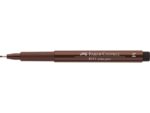 Faber Castell Tekenstift Faber-Castell Pitt Artist Pen M donker sepia