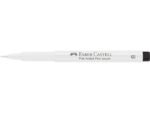Faber Castell Tekenstift Faber-Castell Pitt Artist Pen B 101 wit