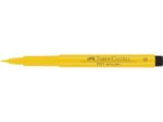 Faber Castell Tekenstift Faber-Castell Pitt Artist Pen Brush 107          cadmiumgeel