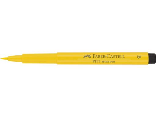 Faber Castell Tekenstift Faber-Castell Pitt Artist Pen Brush 107          cadmiumgeel