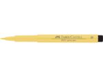 Faber Castell Tekenstift Faber-Castell Pitt Artist Pen Brush 108 donker   cadmium geel