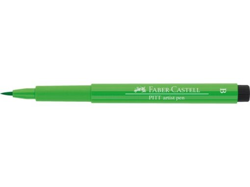 Faber Castell Tekenstift Faber-Castell Pitt Artist Pen Brush 112 bladgroen
