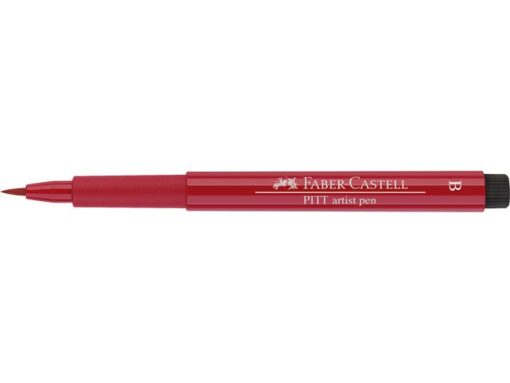 Faber Castell Tekenstift Faber-Castell Pitt Artist Pen Brush 219 diep     scharlakenrood