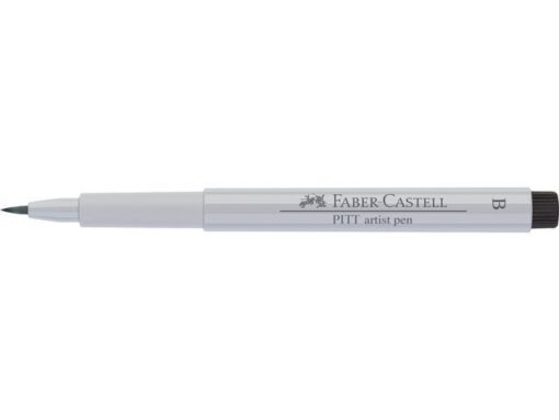 Faber Castell Tekenstift Faber-Castell Pitt Artist Pen Brush 130          koudgrijs I
