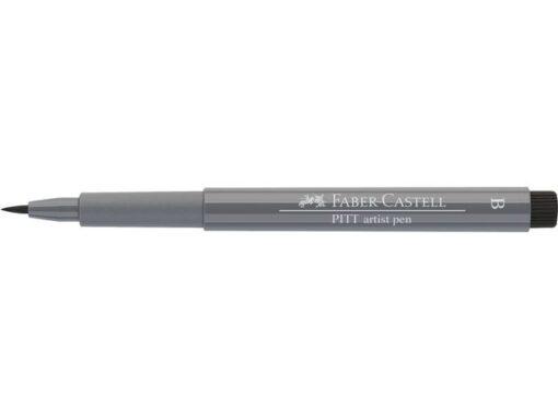 Faber Castell Tekenstift Faber-Castell Pitt Artist Pen Brush 233          koudgrijs IV