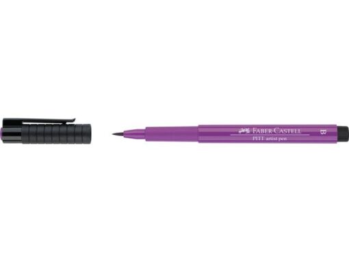 Faber Castell Tekenstift Faber-Castell Pitt Artist Pen Brush 134          donkerviolet