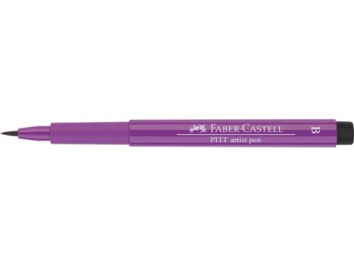Faber Castell Tekenstift Faber-Castell Pitt Artist Pen Brush 134          donkerviolet