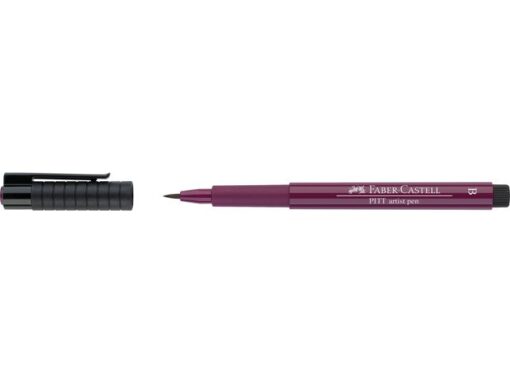 Faber Castell Tekenstift Faber-Castell Pitt Artist Pen Brush 133 magenta