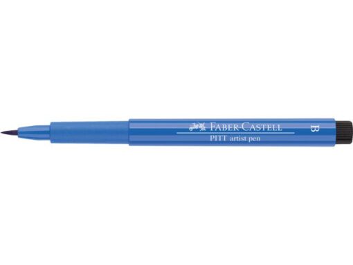 Faber Castell Tekenstift Faber-Castell Pitt Artist Pen Brush 143          kobaltblauw