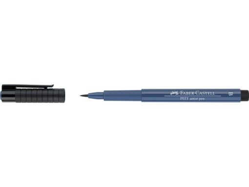Faber Castell Tekenstift Faber-Castell Pitt Artist Pen Brush 247          indanthreen blauw