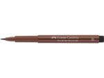 Faber Castell Tekenstift Faber-Castell Pitt Artist Pen Brush 169 caput    mortuum