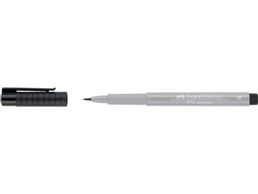 Faber Castell Tekenstift Faber-Castell Pitt Artist Pen Brush 272          warmgrijs III