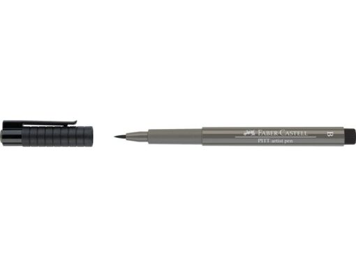 Faber Castell Tekenstift Faber-Castell Pitt Artist Pen Brush 273          warmgrijs IV