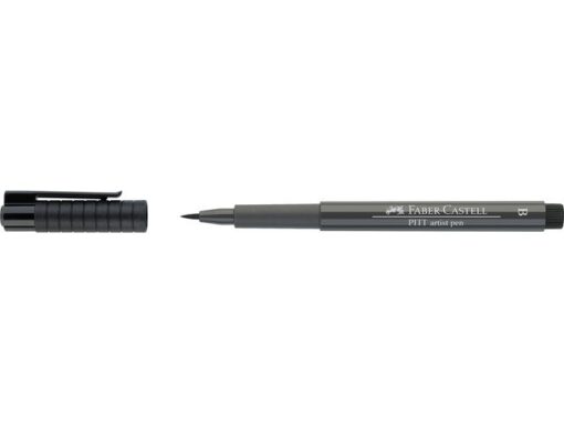 Faber Castell Tekenstift Faber-Castell Pitt Artist Pen Brush 274          warmgrijs V