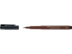 Faber Castell Tekenstift Faber-Castell Pitt Artist Pen Brush 175 donker   sepia