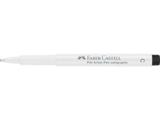Faber Castell Kalligrafiepen Faber-Castell Pitt C 101 wit