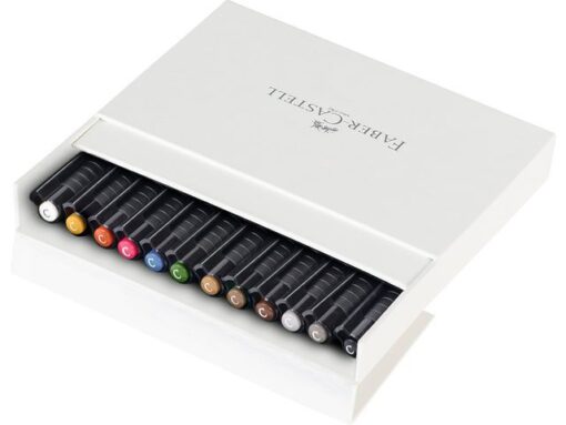 Faber Castell Tekenstift Faber-Castell Pitt artist kalligrafieset         Studiobox 12 stuks