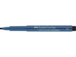 Faber Castell Kalligrafiepen Faber-Castell Pitt C 247 indanthreen blauw