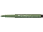 Faber Castell Kalligrafiepen Faber-Castell Pitt C 174 chroomgroen ondoorzichtig