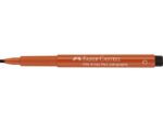 Faber Castell Kalligrafiepen Faber-Castell Pitt C 188 bloedrood