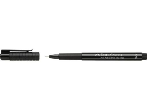 Faber Castell Tekenstift Faber-Castell Pitt Artist Pen XXS 199 zwart