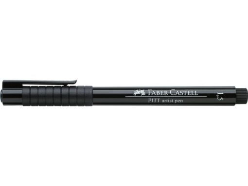 Faber Castell Tekenstift Faber-Castell Pitt Artist Pen 1,5 zwart