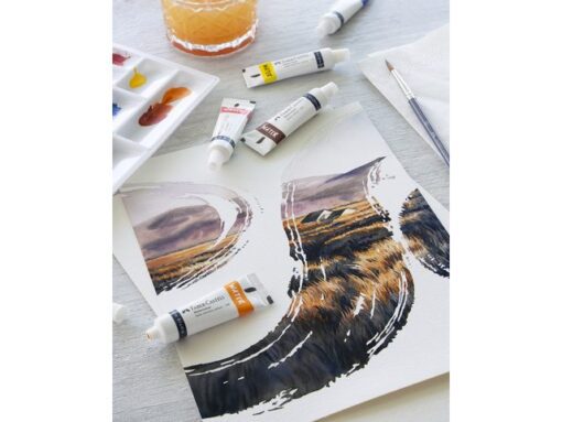 Faber Castell Waterverf Faber-Castell 12 stuks assorti kleuren