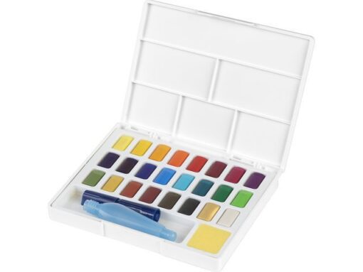 Faber Castell Waterverf Faber-Castell in box met 24 kleuren