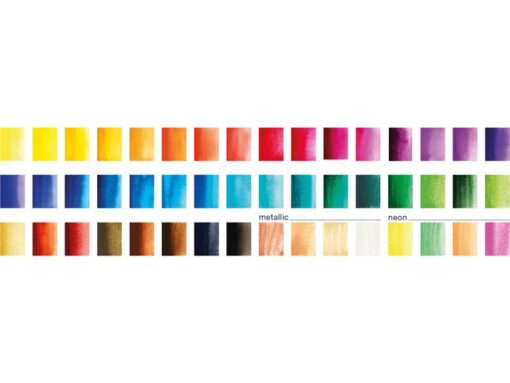 Faber Castell Waterverf Faber-Castell in box met 48 kleuren