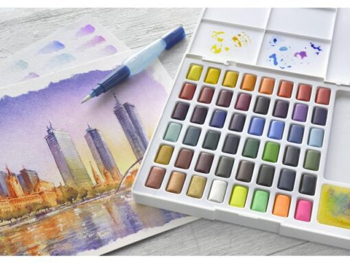 Faber Castell Waterverf Faber-Castell in box met 48 kleuren