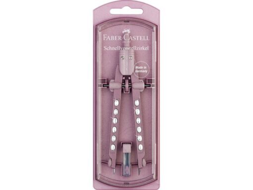 Faber Castell Snelverstelpasser Faber-Castell Factory Sparkle assorti ocean, violet, rose metallic