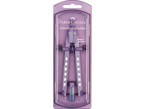 Faber Castell Snelverstelpasser Faber-Castell Factory Sparkle assorti ocean, violet, rose metallic