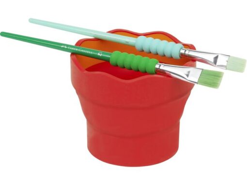 Faber Castell Watercup Faber-Castell Clic & Go roze / oranje