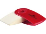 Faber Castell gum Faber-Castell SLEEVE MINI rood/blauw display a 24       assorti