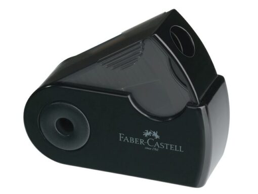 Faber Castell puntenslijper Faber-Castell "Sleeve" Mini enkel zwart